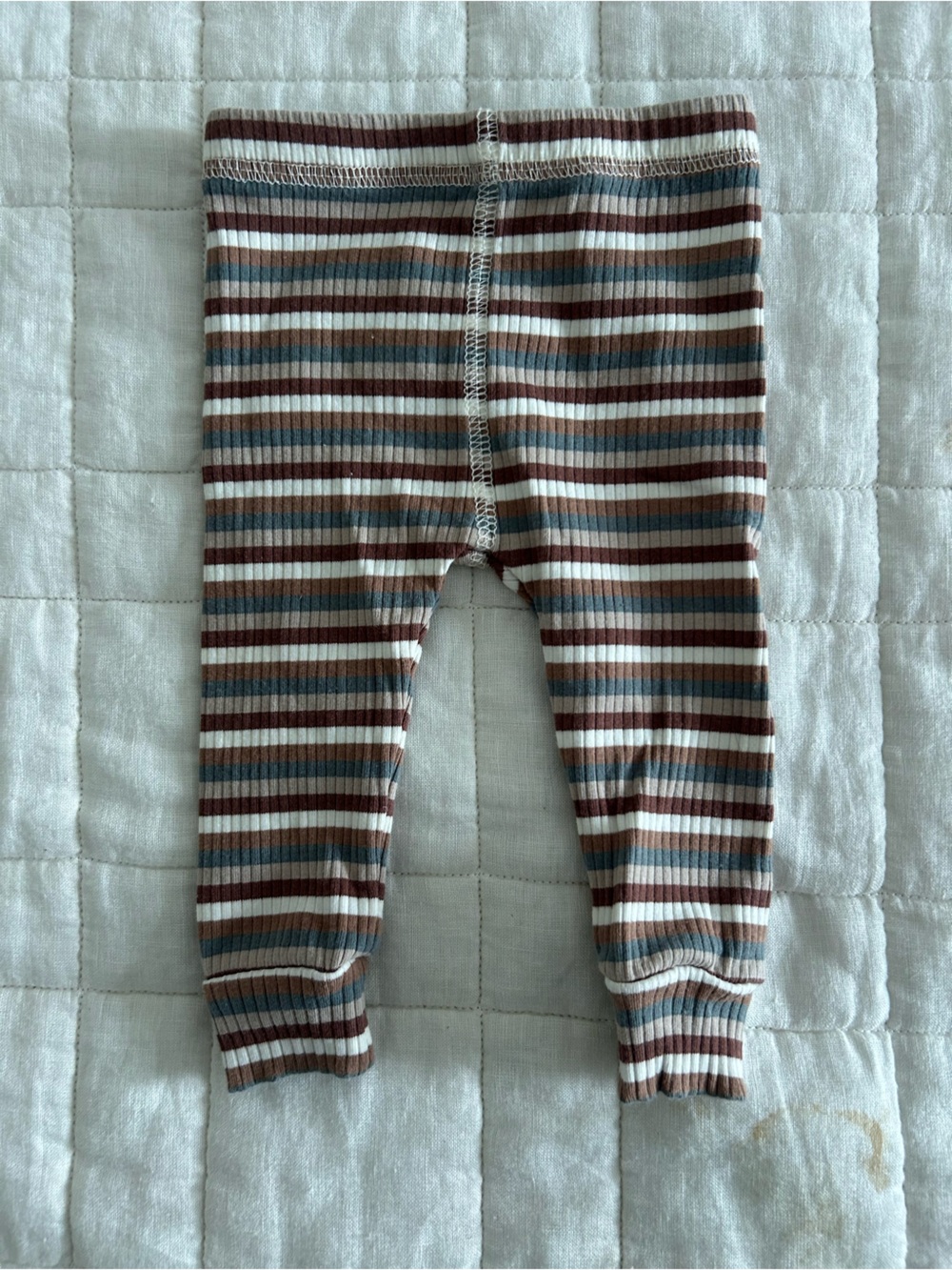Quincy Mae striped leggings 0-3 months
